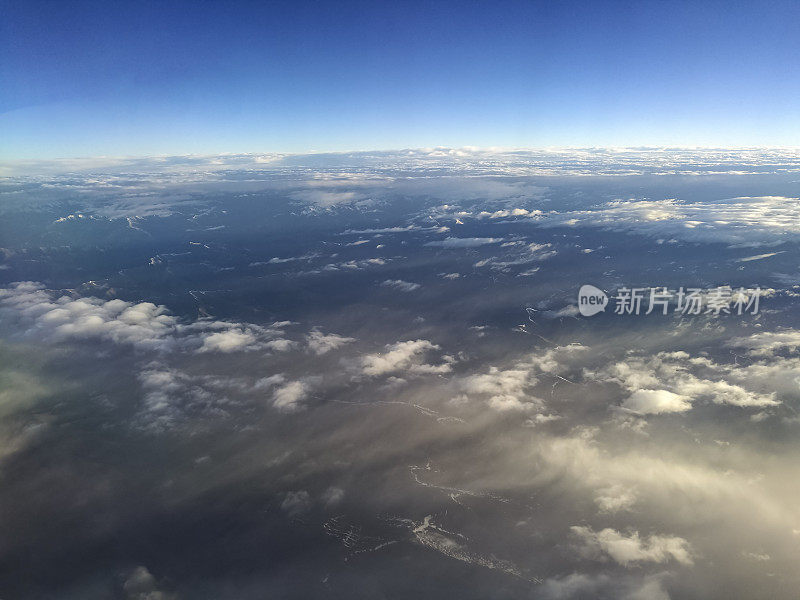 青海的风景stock photo